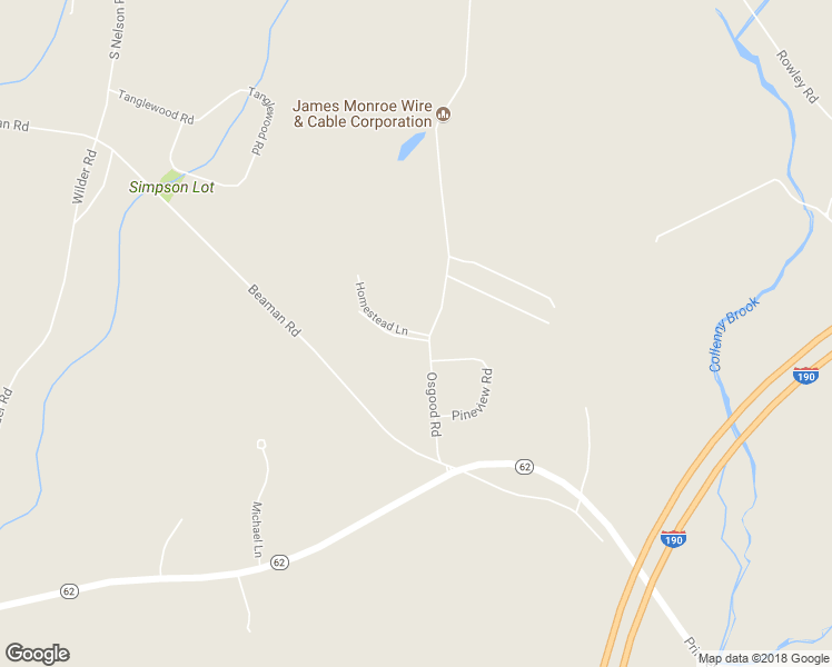 map of restaurants, bars, coffee shops, grocery stores, and more near 3 Homestead Lane in Sterling