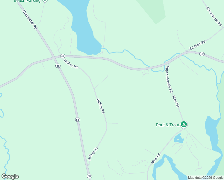 map of restaurants, bars, coffee shops, grocery stores, and more near 25 Halfrey Road in Hubbardston