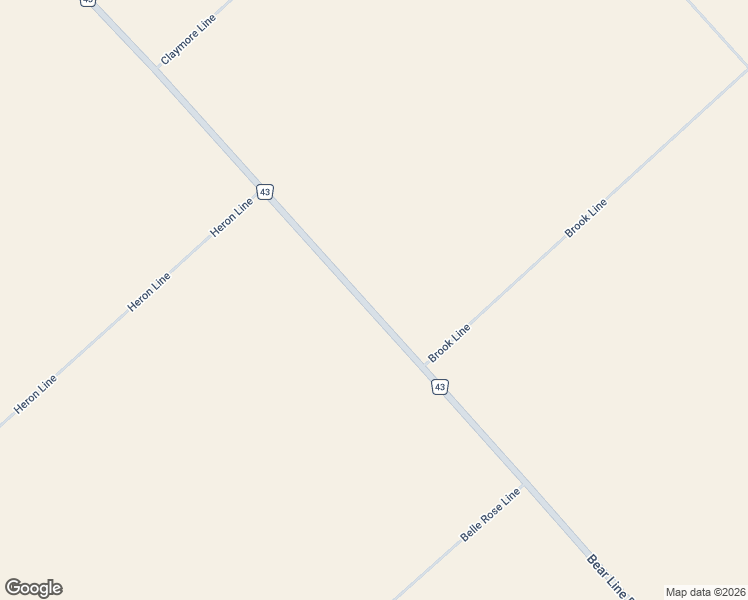 map of restaurants, bars, coffee shops, grocery stores, and more near 24947 Bear Line Road in Chatham-Kent