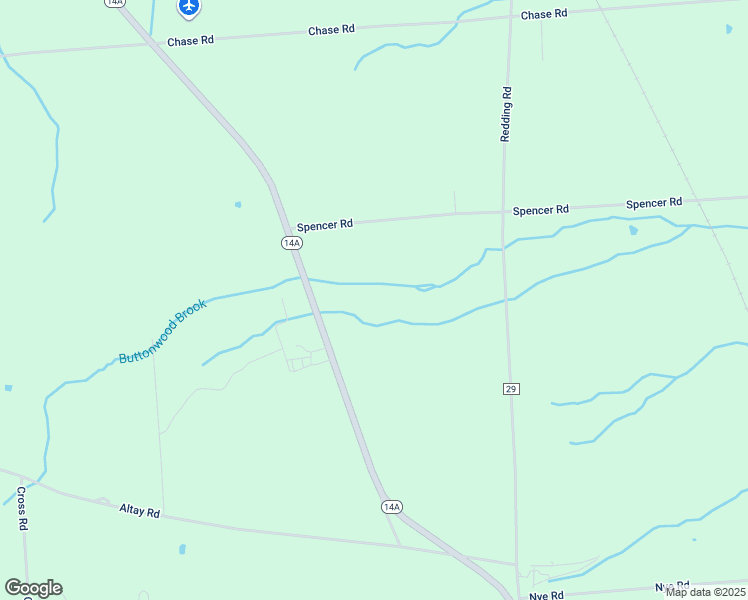 map of restaurants, bars, coffee shops, grocery stores, and more near 4385 County Road 29 in Rock Stream