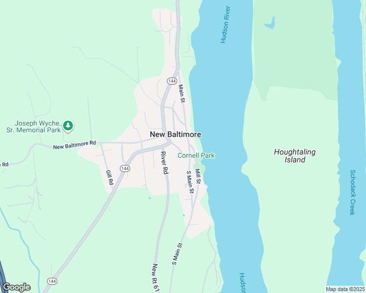 map of restaurants, bars, coffee shops, grocery stores, and more near in New Baltimore