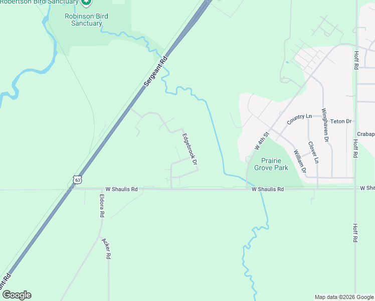 map of restaurants, bars, coffee shops, grocery stores, and more near 4754 Edgebrook Drive in Waterloo