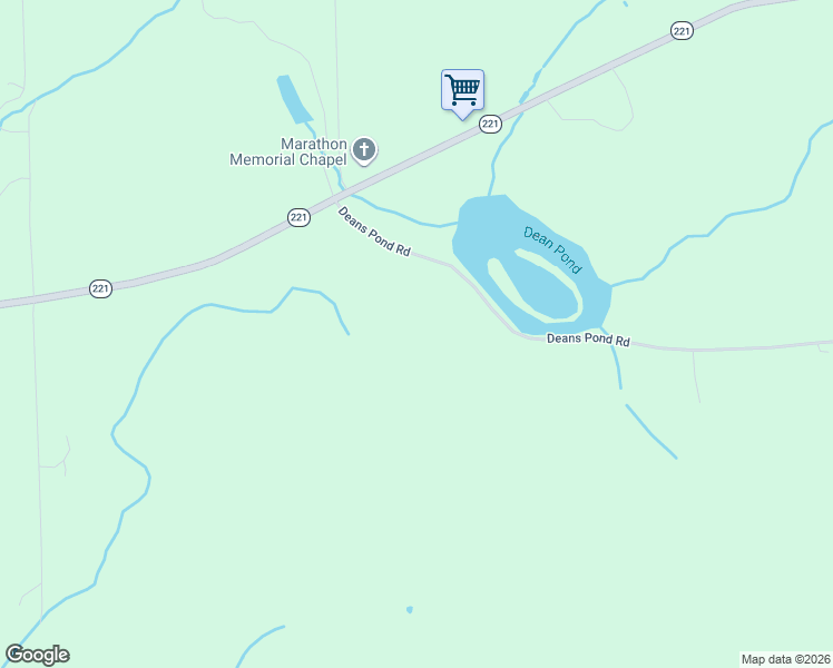 map of restaurants, bars, coffee shops, grocery stores, and more near 829 Jason Hill Road in Marathon