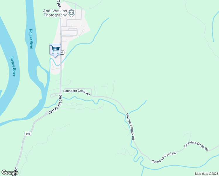 map of restaurants, bars, coffee shops, grocery stores, and more near 95775 Saunders Creek Road in Gold Beach