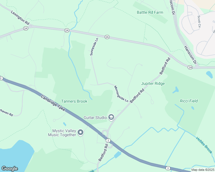 map of restaurants, bars, coffee shops, grocery stores, and more near 27 Morningside Lane in Lincoln