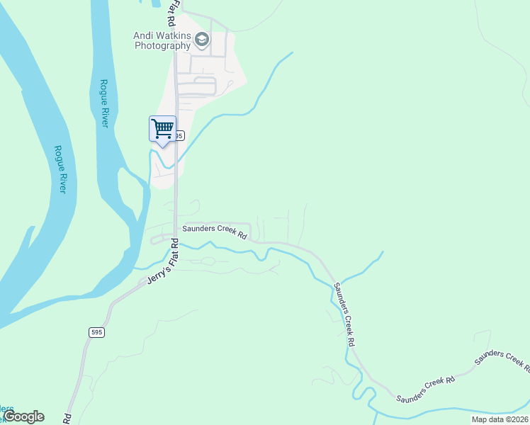 map of restaurants, bars, coffee shops, grocery stores, and more near 95775 Saunders Creek Road in Gold Beach