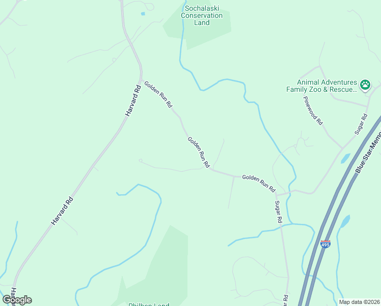 map of restaurants, bars, coffee shops, grocery stores, and more near 92 Golden Run Road in Bolton