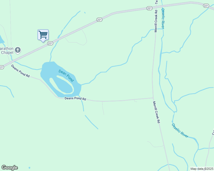 map of restaurants, bars, coffee shops, grocery stores, and more near 4251 Deans Pond Rd in Marathon