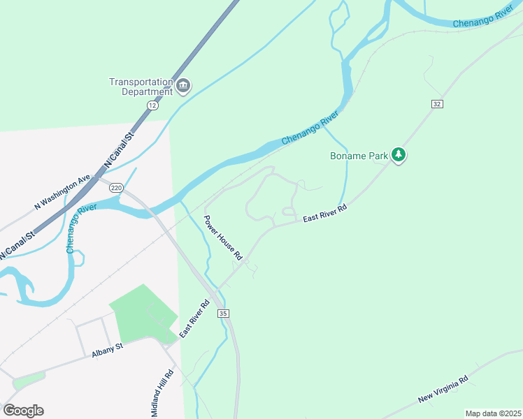 map of restaurants, bars, coffee shops, grocery stores, and more near 4205 New York 220 in Oxford