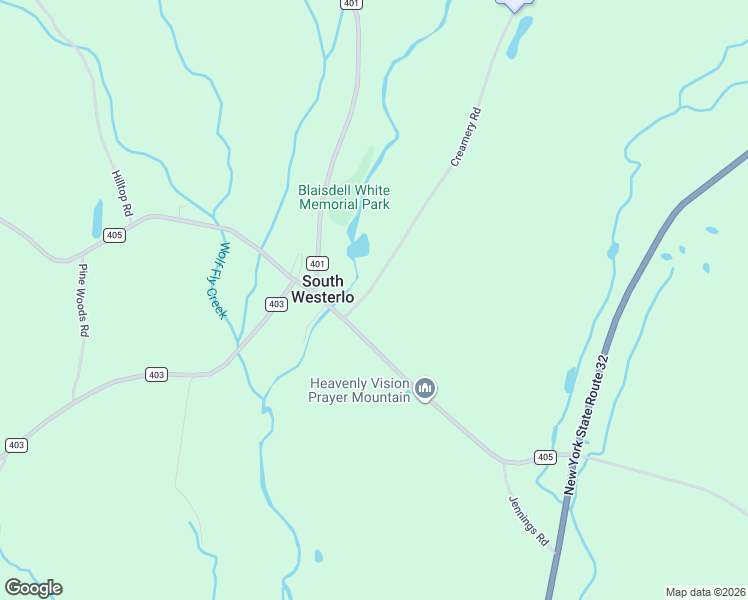 map of restaurants, bars, coffee shops, grocery stores, and more near 244 County Route 405 in Westerlo