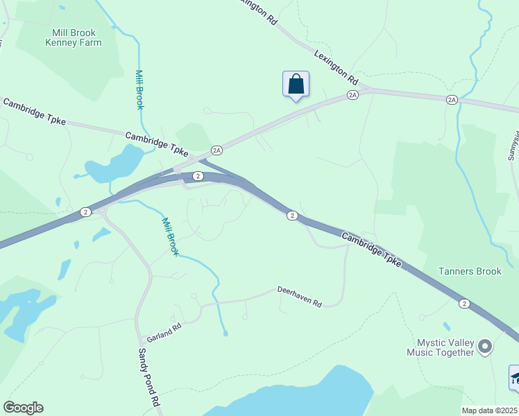 map of restaurants, bars, coffee shops, grocery stores, and more near 3 Harvest Circle in Lincoln