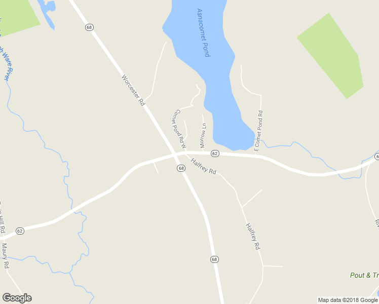 map of restaurants, bars, coffee shops, grocery stores, and more near 76 Old Boston Turnpike in Hubbardston