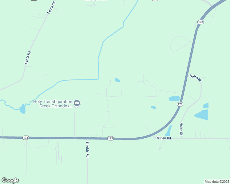map of restaurants, bars, coffee shops, grocery stores, and more near 8408 Oak Springs Drive in Harvard
