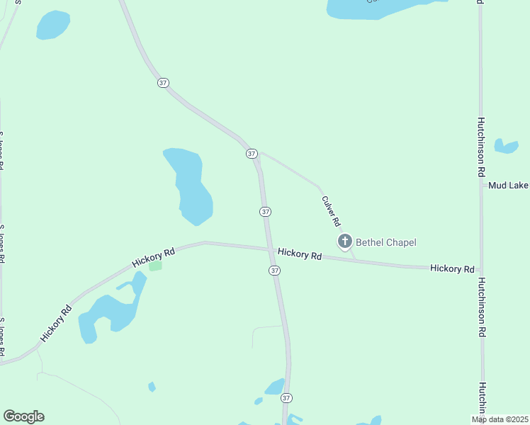 map of restaurants, bars, coffee shops, grocery stores, and more near South Michigan 37 Highway in Barry County