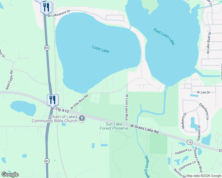 map of restaurants, bars, coffee shops, grocery stores, and more near 40273 Shady Lane in Antioch