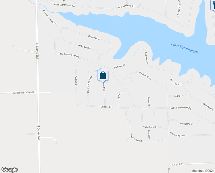 map of restaurants, bars, coffee shops, grocery stores, and more near 420 Lockwood Road in Davis