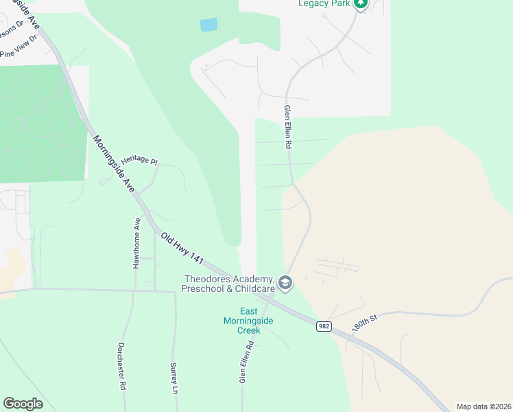 map of restaurants, bars, coffee shops, grocery stores, and more near 6710 Wildbloom Court in Sioux City