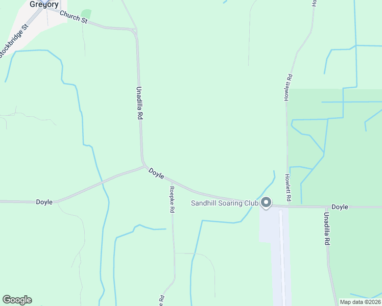 map of restaurants, bars, coffee shops, grocery stores, and more near 19650 Doyle in Gregory