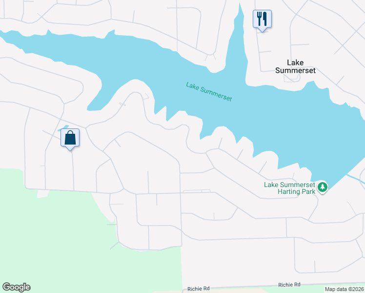 map of restaurants, bars, coffee shops, grocery stores, and more near 545 Baintree Road in Davis