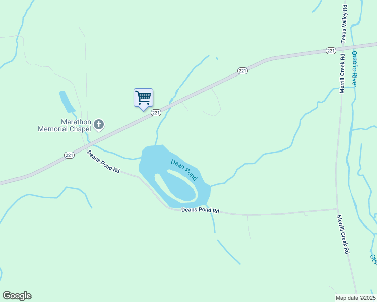 map of restaurants, bars, coffee shops, grocery stores, and more near 4184 Highway 221 in Marathon