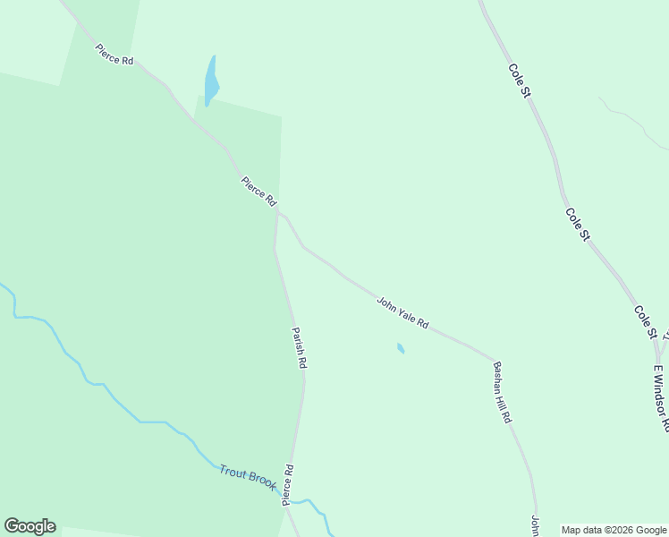 map of restaurants, bars, coffee shops, grocery stores, and more near 264 Bashan Hill Road in Worthington