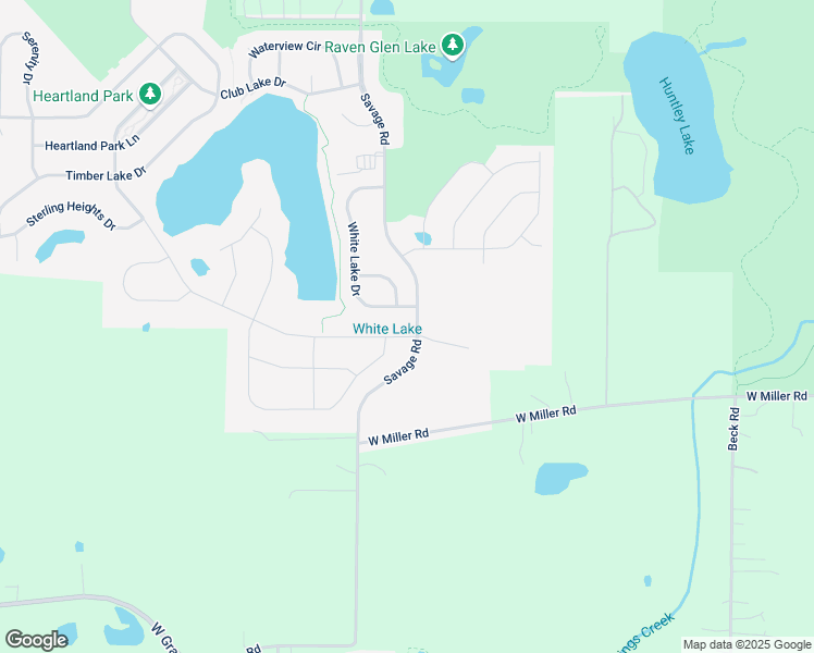 map of restaurants, bars, coffee shops, grocery stores, and more near 1226 White Lake Drive in Antioch