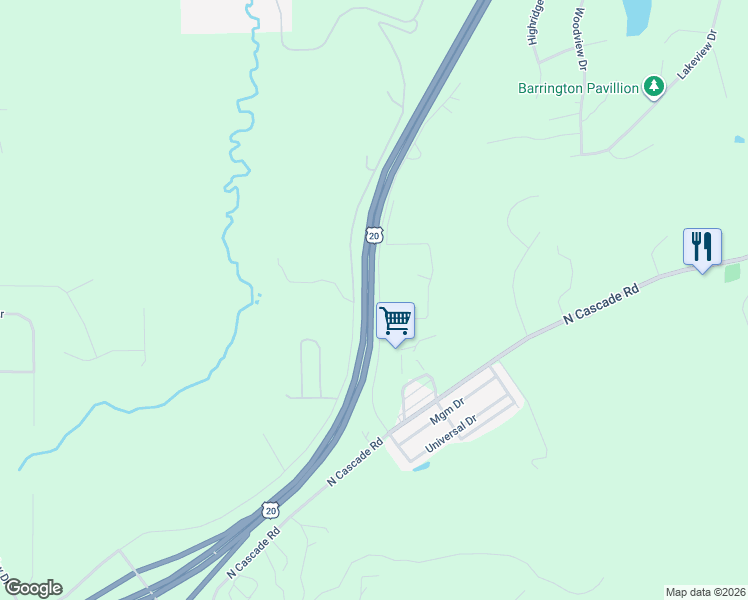 map of restaurants, bars, coffee shops, grocery stores, and more near 14809 Highway 20 in Dubuque