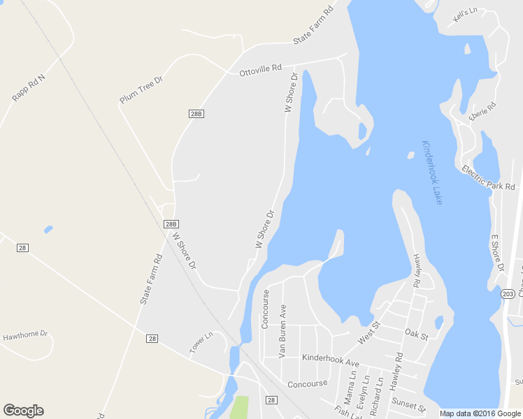 map of restaurants, bars, coffee shops, grocery stores, and more near 123 West Shore Drive in Valatie
