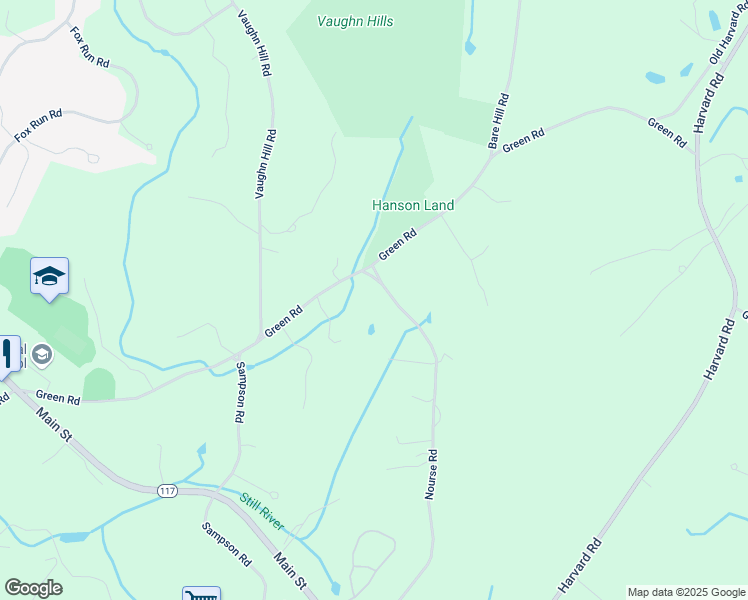 map of restaurants, bars, coffee shops, grocery stores, and more near 186 Nourse Road in Bolton
