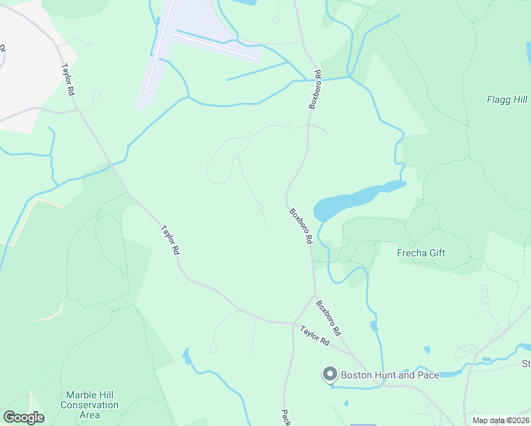 map of restaurants, bars, coffee shops, grocery stores, and more near 208 Boxboro Road in Stow