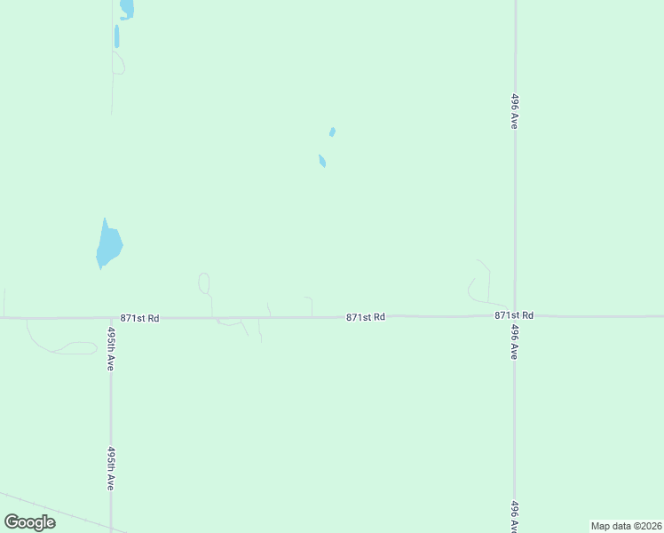 map of restaurants, bars, coffee shops, grocery stores, and more near 49564 871st Road in O'Neill