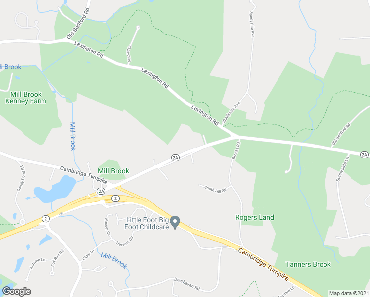 map of restaurants, bars, coffee shops, grocery stores, and more near 21 Bypass Road in Lincoln