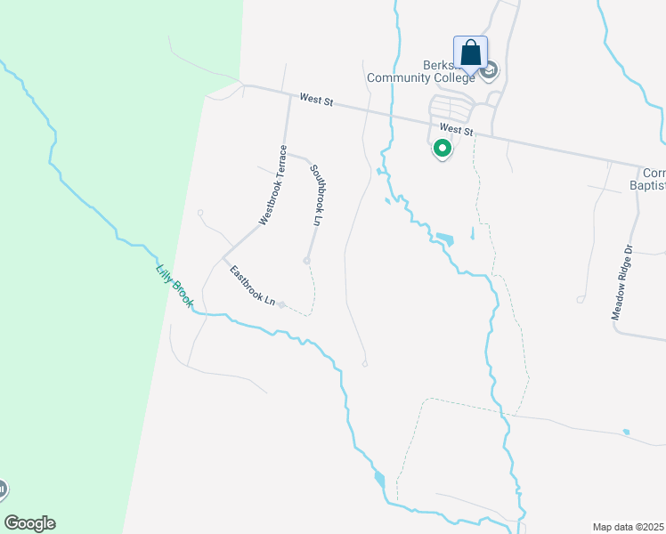 map of restaurants, bars, coffee shops, grocery stores, and more near 16 Lillybrook Road in Pittsfield