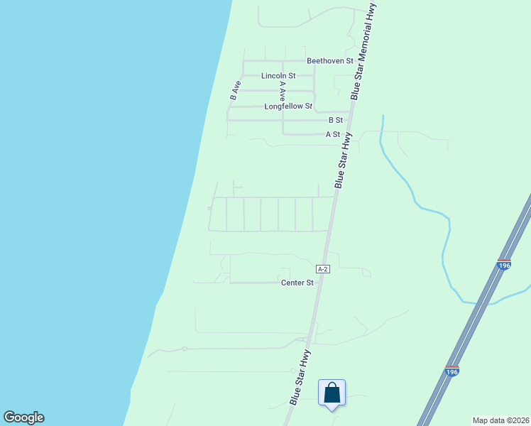 map of restaurants, bars, coffee shops, grocery stores, and more near 465 Booty's Way in South Haven