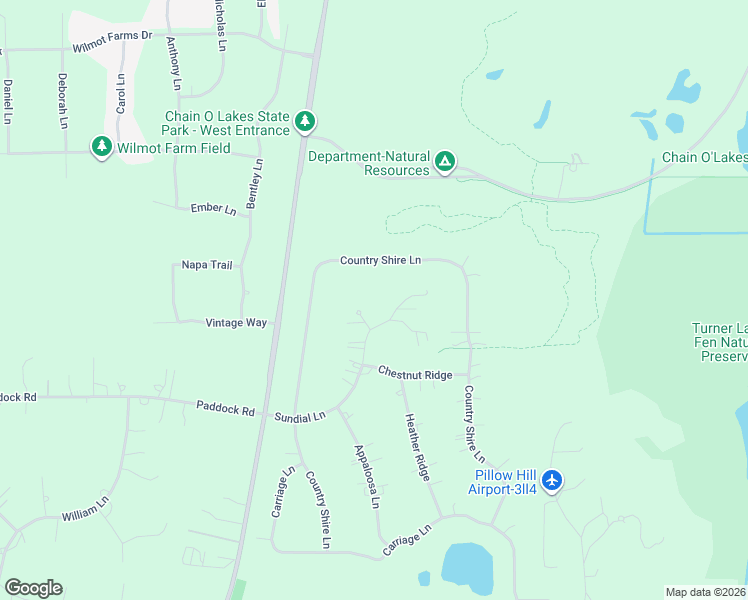 map of restaurants, bars, coffee shops, grocery stores, and more near 8615 Sundial Lane in Spring Grove