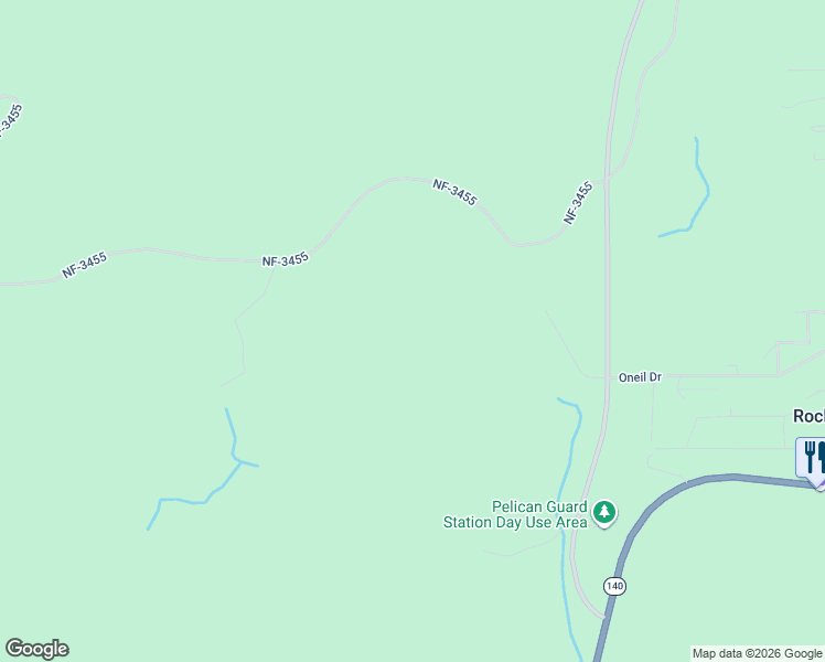 map of restaurants, bars, coffee shops, grocery stores, and more near 24850 West Side Road in Klamath Falls