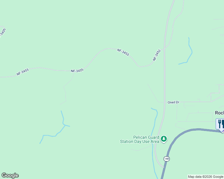 map of restaurants, bars, coffee shops, grocery stores, and more near 24850 West Side Road in Klamath Falls