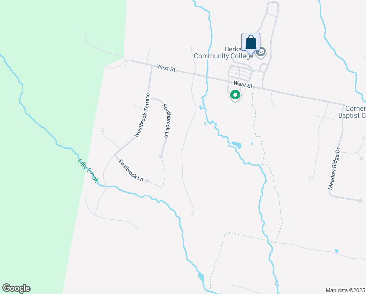 map of restaurants, bars, coffee shops, grocery stores, and more near 16 Lillybrook Road in Pittsfield