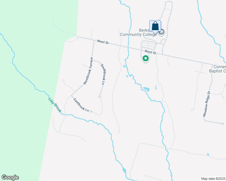 map of restaurants, bars, coffee shops, grocery stores, and more near 12 Lillybrook Road in Pittsfield