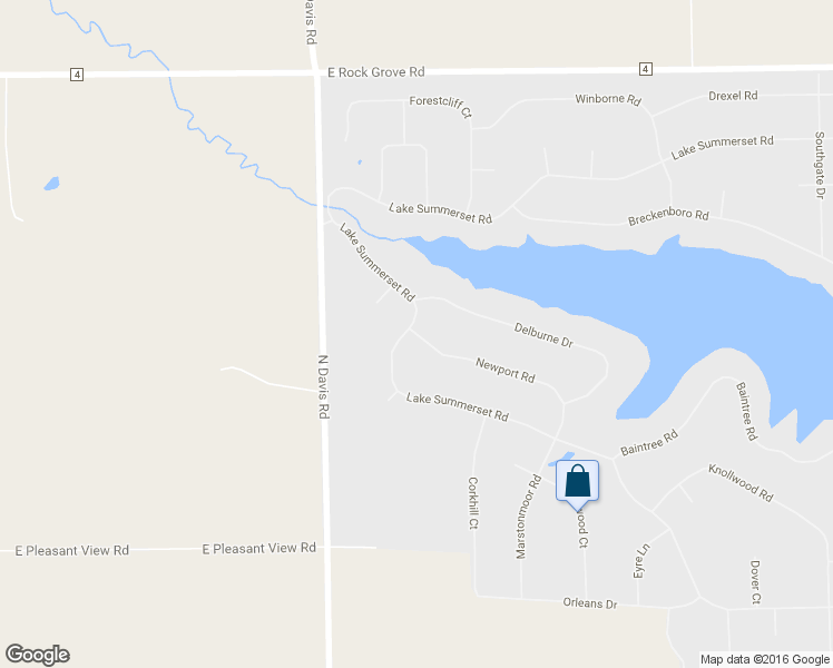 map of restaurants, bars, coffee shops, grocery stores, and more near 124 Newport Road in Davis