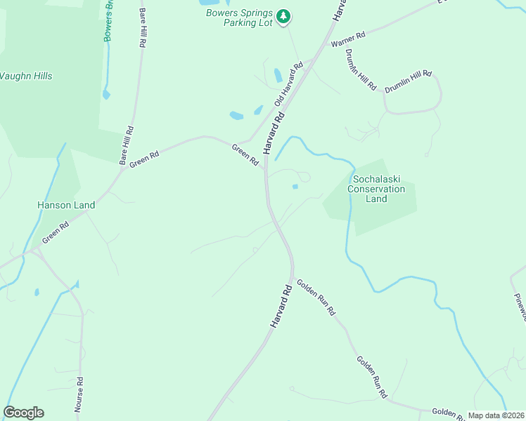 map of restaurants, bars, coffee shops, grocery stores, and more near 308 Harvard Road in Bolton