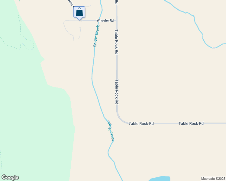 map of restaurants, bars, coffee shops, grocery stores, and more near 11505 Table Rock Road in Central Point
