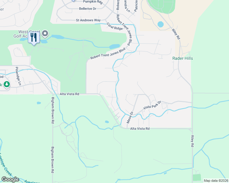 map of restaurants, bars, coffee shops, grocery stores, and more near 78 Greenmoor Drive in Eagle Point