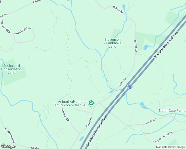map of restaurants, bars, coffee shops, grocery stores, and more near 26 Corn Road in Bolton