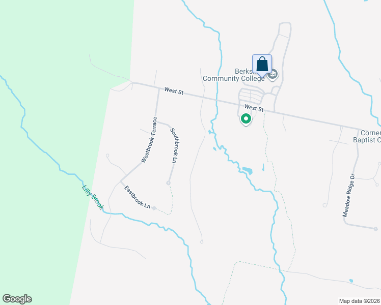 map of restaurants, bars, coffee shops, grocery stores, and more near 12 Lillybrook Road in Pittsfield