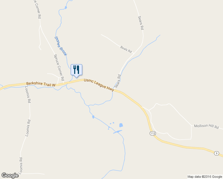 map of restaurants, bars, coffee shops, grocery stores, and more near 149 Berkshire Trail West in Goshen