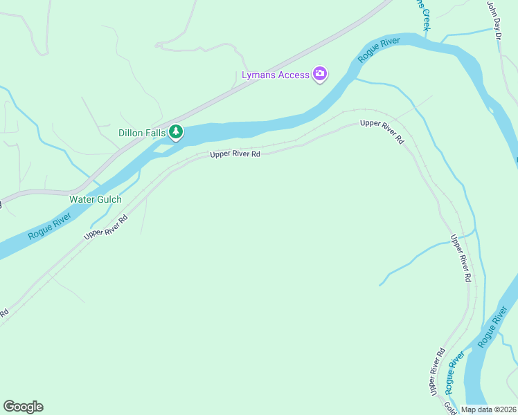 map of restaurants, bars, coffee shops, grocery stores, and more near 2870 Upper River Road in Central Point