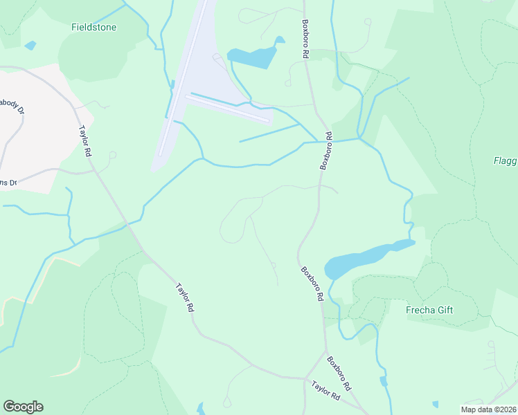 map of restaurants, bars, coffee shops, grocery stores, and more near Ridgewood Drive in Stow