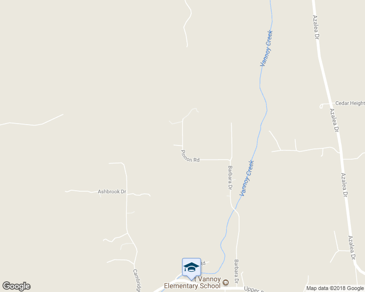 map of restaurants, bars, coffee shops, grocery stores, and more near Pinnon Road in Grants Pass