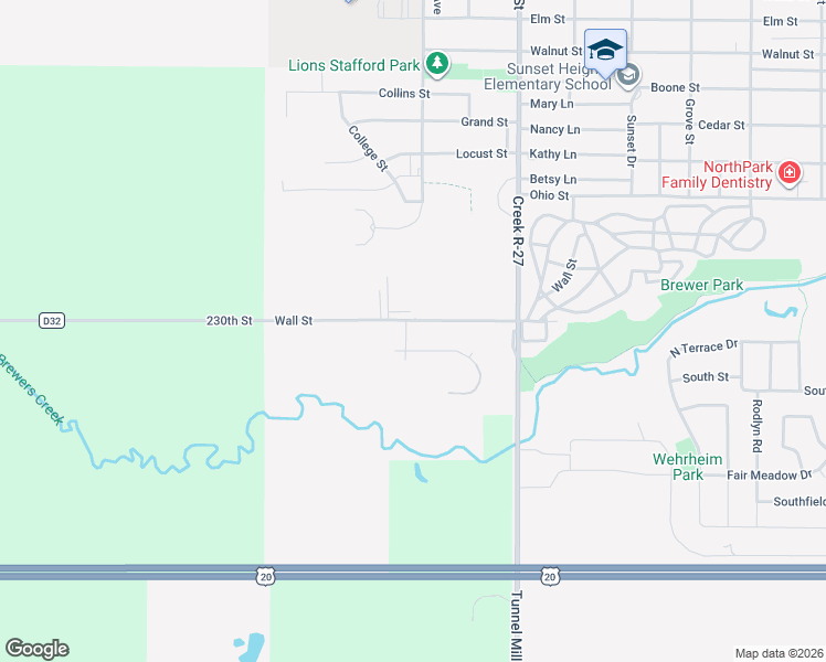 map of restaurants, bars, coffee shops, grocery stores, and more near 2000 Alan Avenue in Webster City